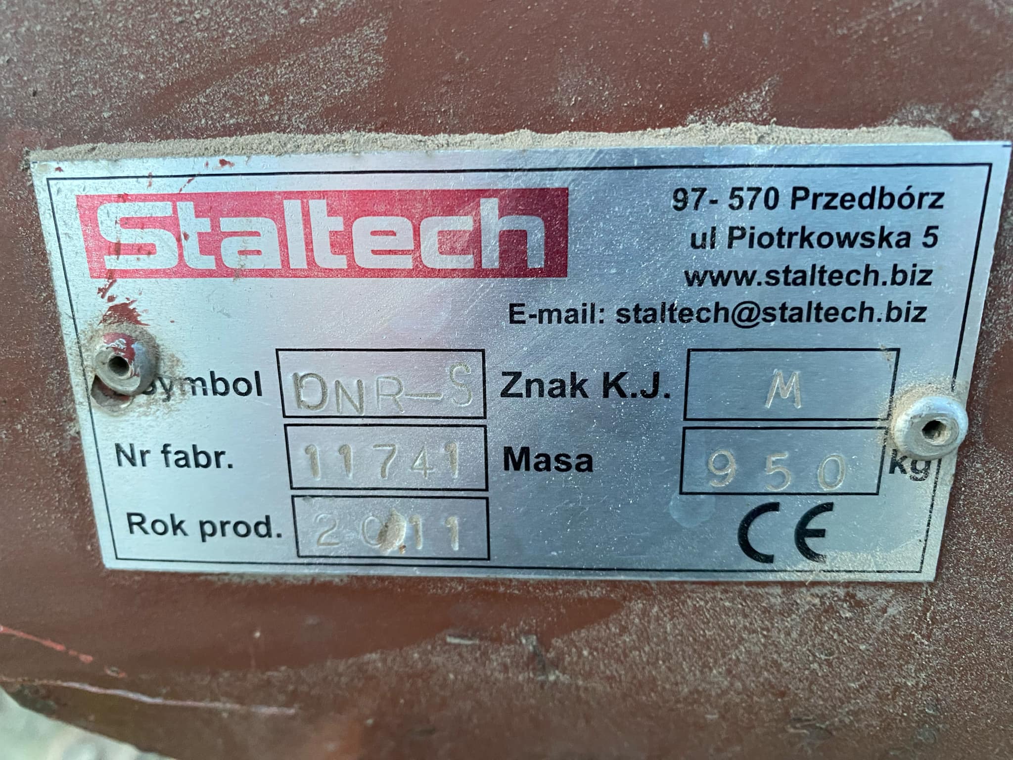 Pług staltech 4-skibowy