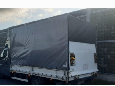 Winda 750 kg zamontowana w Iveco Daily