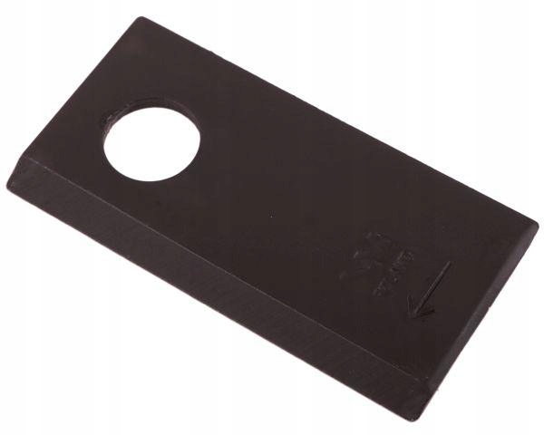 Nóż. nożyk kosiarka prawy 96X48X4mm otwór 19 zastosowanie 16503460 Deutz-Fa