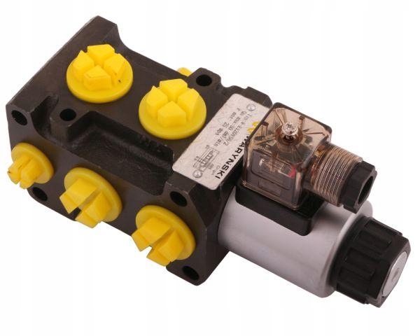 Dzielnik. zawór. elektrozawór kierunkowy elektromagnetyczny kontroli W-E12D