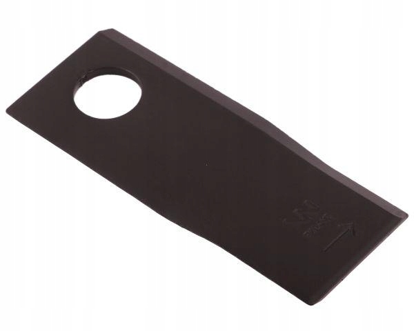 Nóż. nożyk kosiarka lewy 120x49x4mm otwór 21 zastosowanie 434975 Pottinger