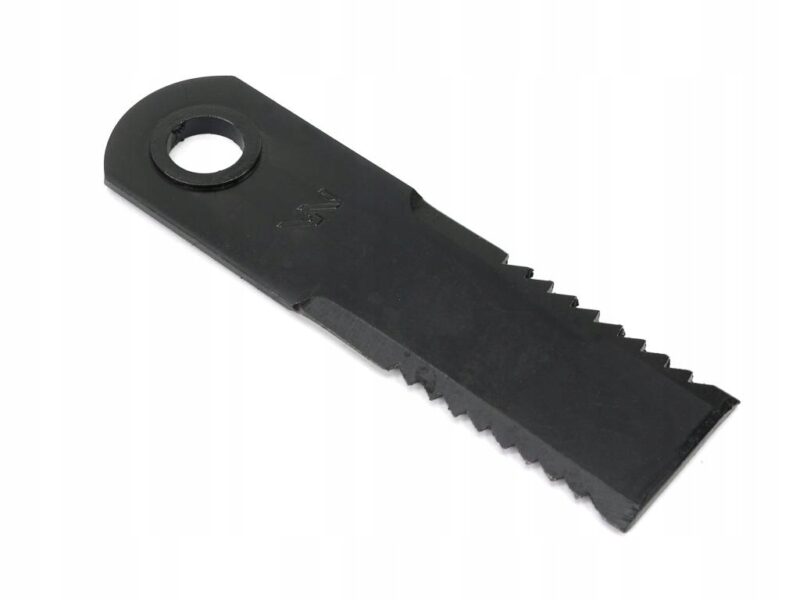 Nóż obrotowy rozdrabniacz słomy sieczkarnia uzębiony 173x50x4mm otwór 20 z
