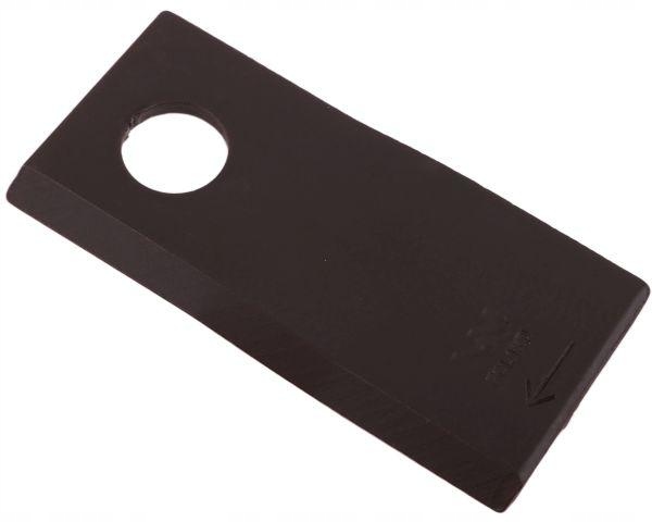 Nóż. nożyk kosiarka prawy 108x47x4mm otwór 19 zastosowanie 1434986 Pottinge