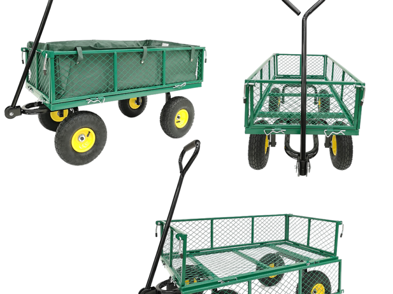 Wózek transportowy ogrodowy taczka przyczepka