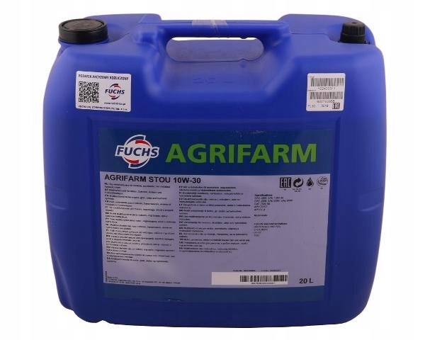 Olej Agrifarm STOU 10W30 20L Fuchs