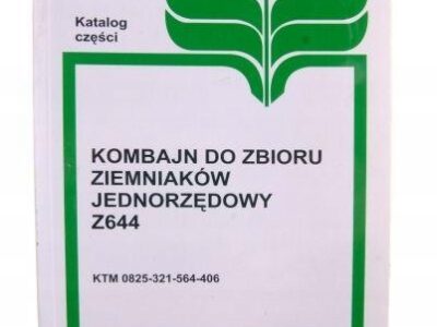 Katalog Kombajn ziemniaczany Z644 Anna