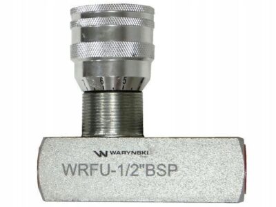 Zawór dławiąco-zwrotny WRFU 90 1/2"BSP Waryński