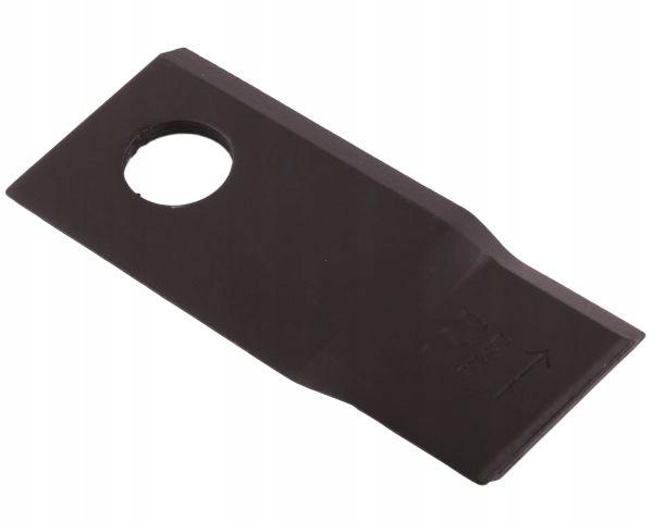 Nóż. nożyk kosiarka lewy 106x48x4mm otwór 19 zastosowanie 153967201 SIP WAR