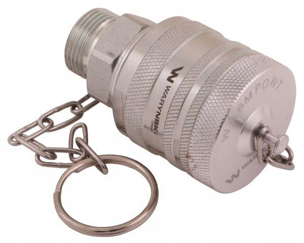 Komplet - zawór wtyczka M22x1.5 skręcane (50490030) z gwintowaną pokrywą/os