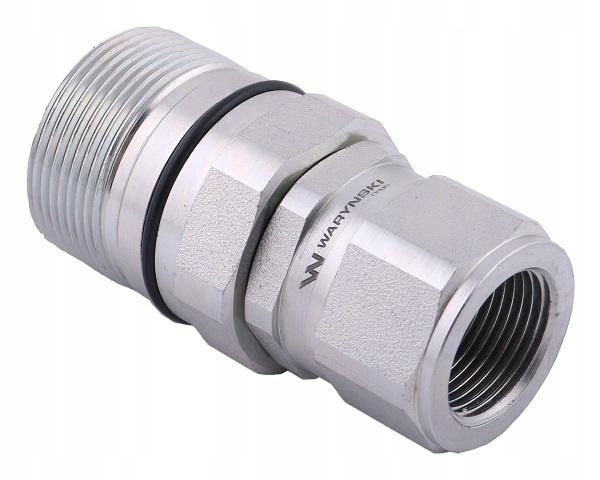 Szybkozłącze hydrauliczne skręcane gniazdo G3/4"BSP gwint wewnętrzny 250bar