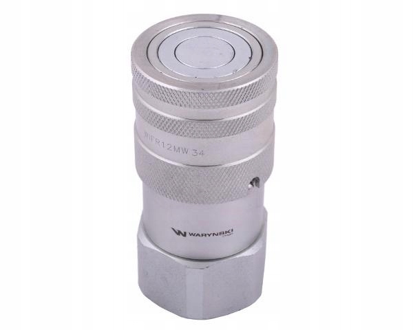 Szybkozłącze hydrauliczne suchoodcinające (rozmiar 1/2) gniazdo G3/4"BSP gw