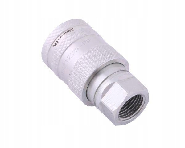 Szybkozłącze hydrauliczne gniazdo G1/2"BSP gwint wewnętrzny EURO PUSH-PULL