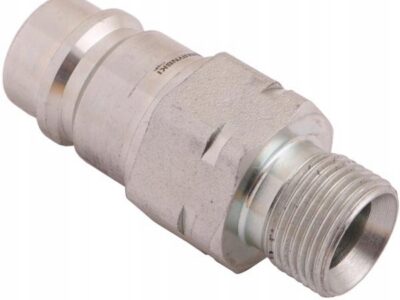 Szybkozłącze hydrauliczne wtyczka z eliminatorem ciśnienia M20x1.5 gwint ze