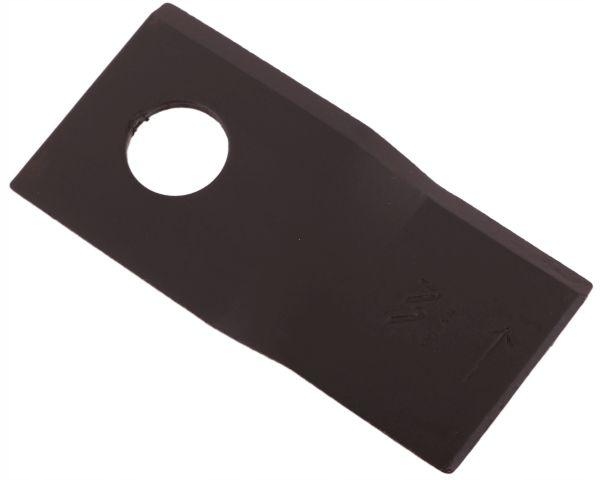 Nóż. nożyk kosiarka lewy 100x48x3mm otwór 19 zastosowanie 570419 Niemeyer W