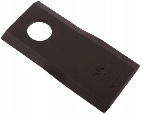 Nóż. nożyk kosiarka prawy 105x48x4mm otwór 20 zastosowanie 6801420 Kuhn WAR