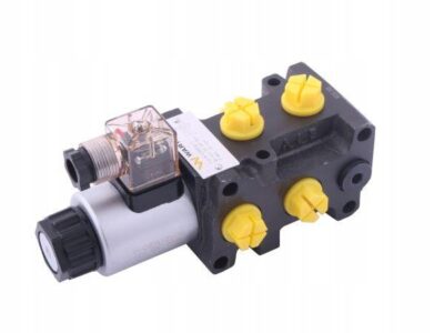 Dzielnik, zawór, elektrozawór kierunkowy elektromagnetyczny kontroli W-E38D