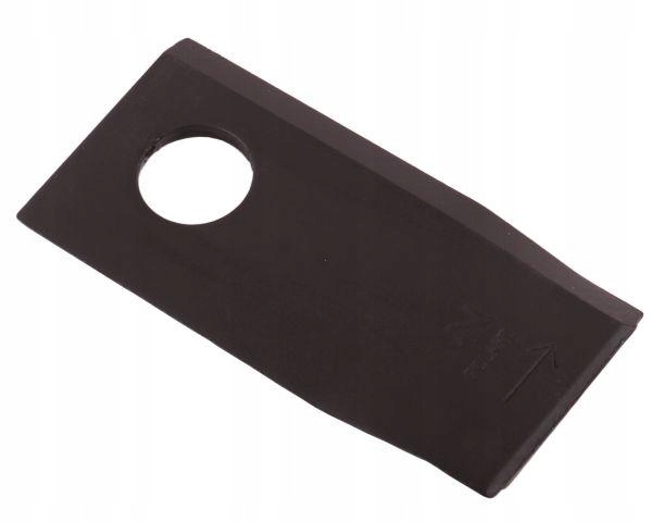 Nóż. nożyk kosiarka lewy 96x48x4mm otwór 19 zastosowanie 16503465 Deutz-Fah