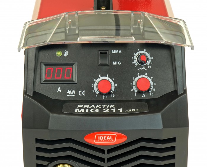 Spawarka MIGOMAT spawarka inwertorowa PRAKTIK MIG 211 MMA DIGITAL IDEAL 3w1