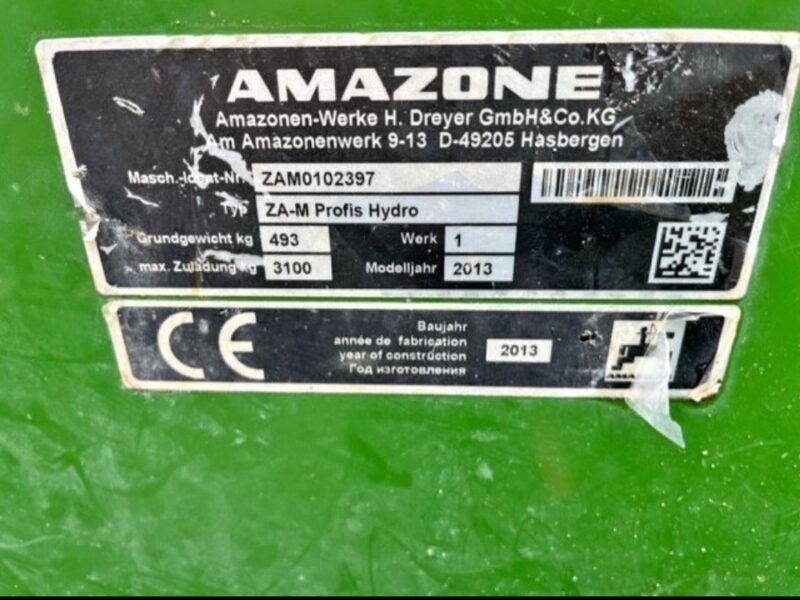 Amazone zam 3001