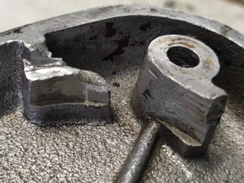 Spawanie aluminium odlewów WKS Romet simson