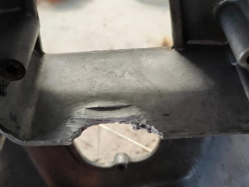 Spawanie aluminium odlewów WKS Romet simson
