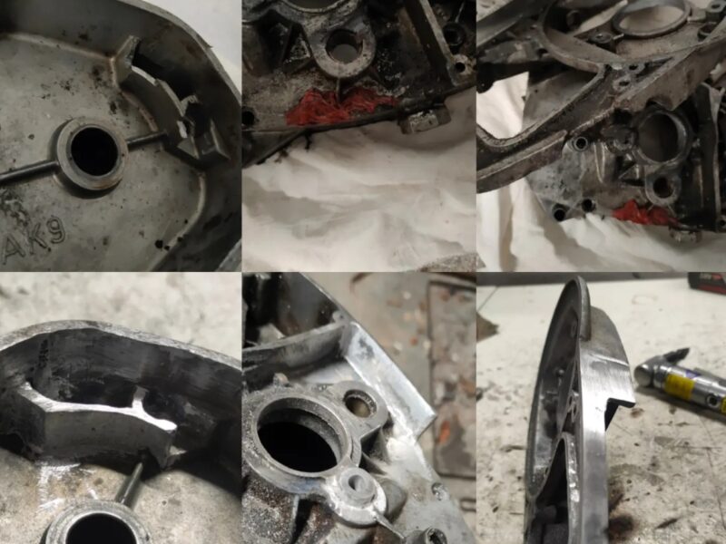 Spawanie aluminium odlewów WKS Romet simson