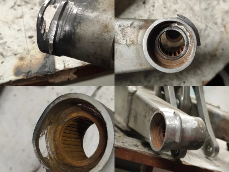 Spawanie aluminium odlewów WKS Romet simson