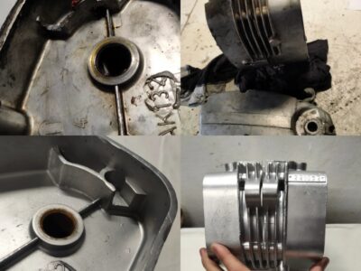 Spawanie aluminium odlewów WKS Romet simson