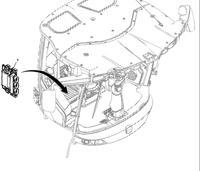 Sterownik EPM Moduł Zasilania Kabiny John Deere AH224250