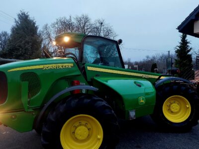 Ładowarka teleskopowa John Deere 3420 klima ,waga JCB Manitou