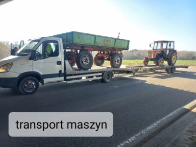 Pomoc drogowa autoholowanie transport pojazdów maszyn