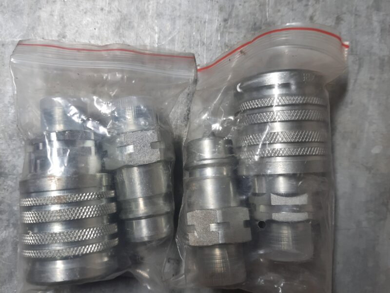 Komplet szybkozłączy hydraulicznych EURO M18x1,5
