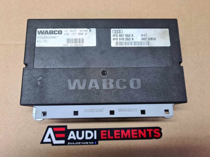 AUDI A6 C6 MODUŁ STEROWNIK ZAWIESZENIA 4F0907553A 4F0910553B
