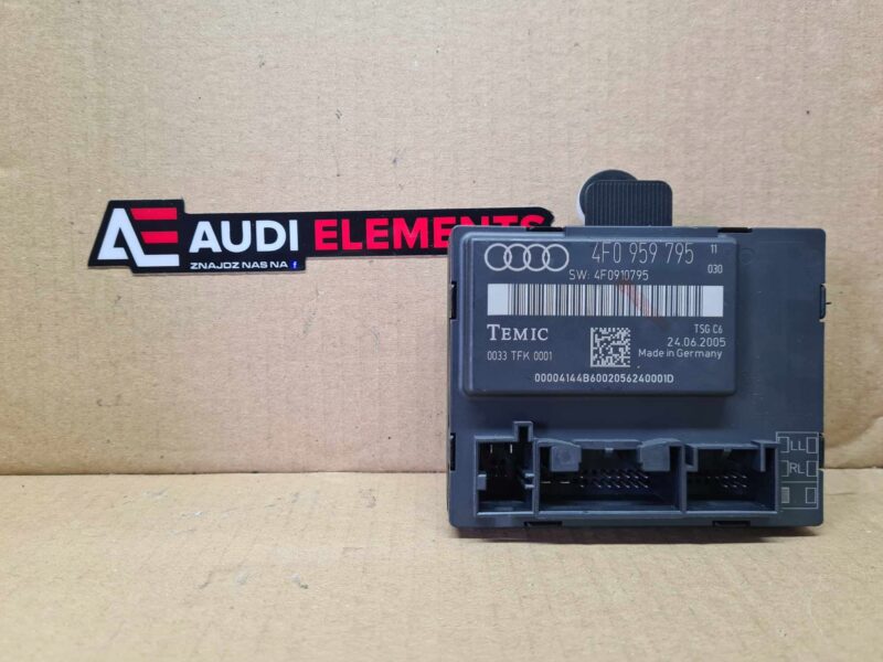 MODUŁ STEROWNIK DRZWI 4F0959795 AUDI A6 C6 LIFT