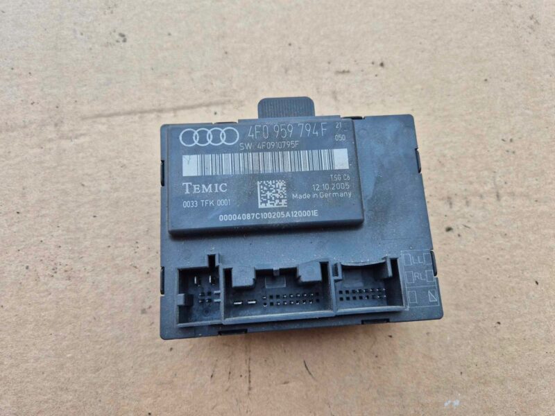 STERONIK MODUŁ DRZWI PRAWY TYŁ AUDI A6 C6 4F0959794F