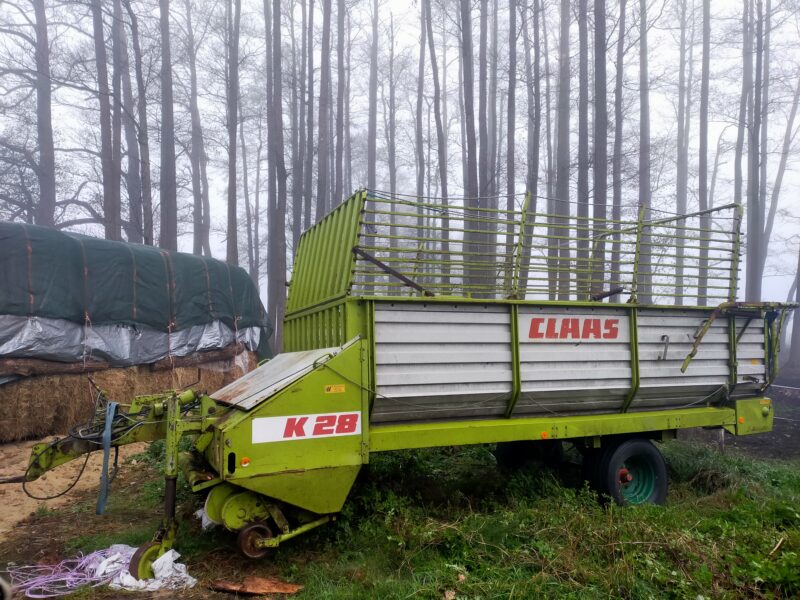 Przyczepa zbierająca Claas