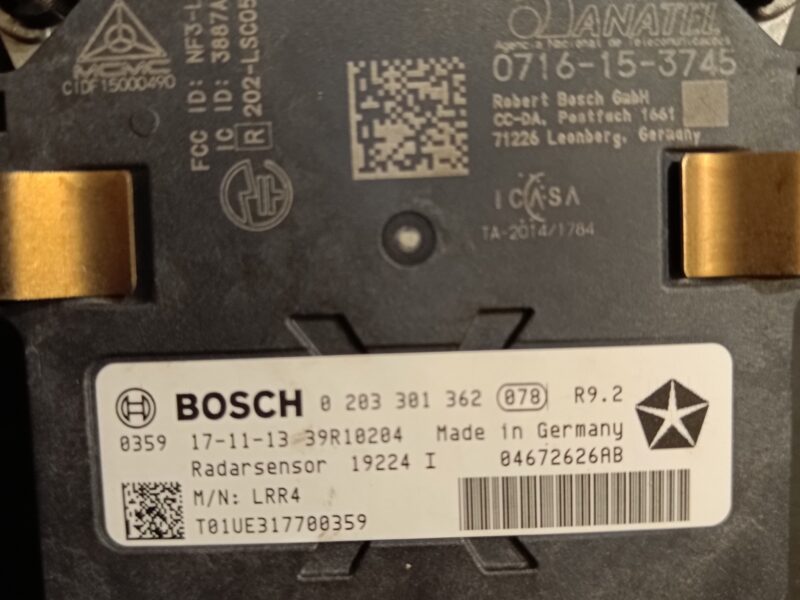 Sprzedam używany radar do samochodu Suzuki Vitara