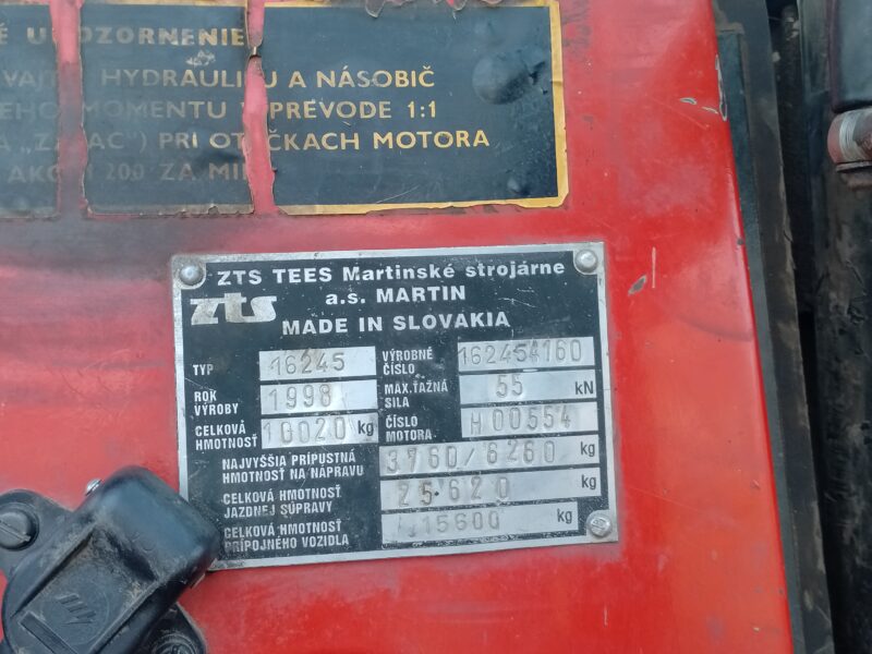 Zetor ZTS 16245 Martinio