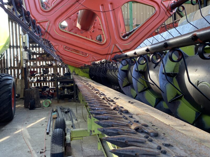 Heder 6,6m do claas Lexion z wózkiem