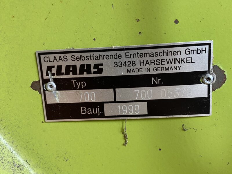 Heder 6,6m do claas Lexion z wózkiem