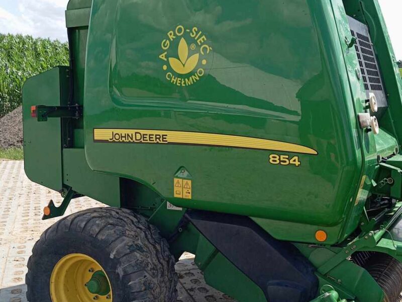 Presa Johan Deere 854. Pasowa Salon polska