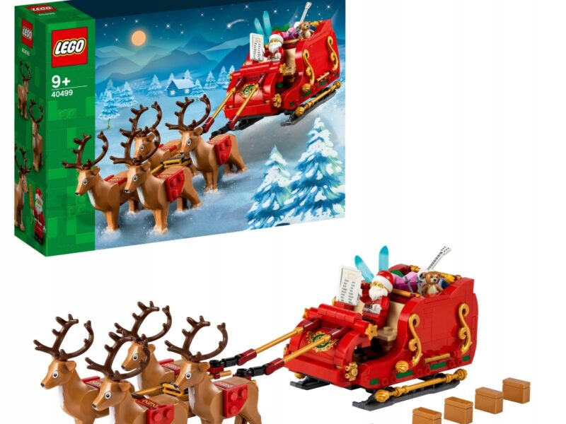 Lego sanie świętego Mikołaja