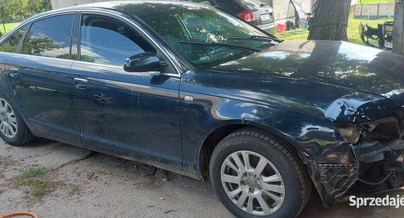 A6 C6 2.7 TDI BPP skrzynia HVD drzwi klapa zderzak LZ5D lusterko glowica