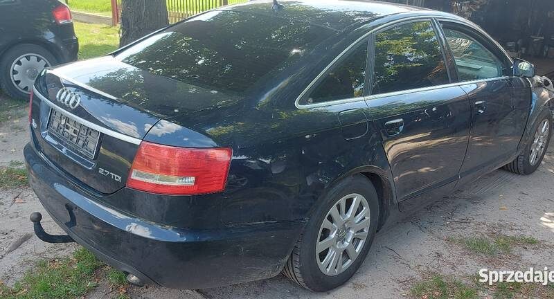 A6 C6 2.7 TDI BPP skrzynia HVD drzwi klapa zderzak LZ5D lusterko glowica