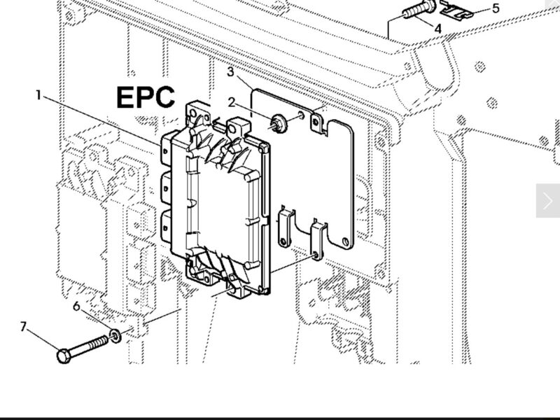 Sterownik EPM Moduł Zasilania Kabiny John Deere AH224250