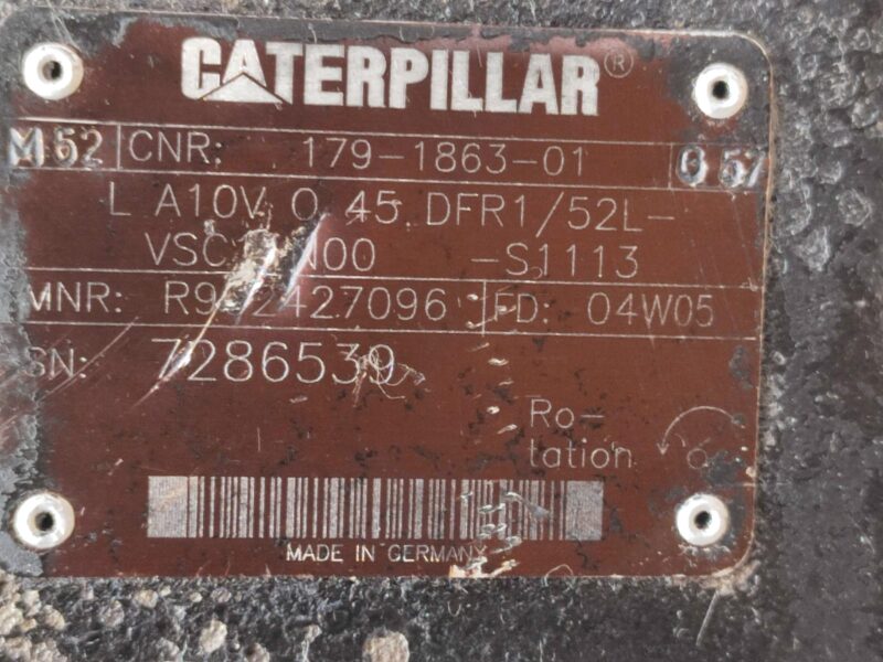 Pompa hydrauliczna A10V045 Rexroth R902427096 CAT TH 330