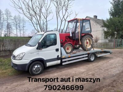 Pomoc drogowa autoholowanie transport pojazdów maszyn