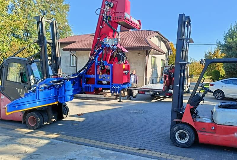 Kombajn do zbioru jabłek przemysłowych Dom-Wid Spartan