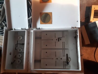 Skrzynka budowlana elektryczna dwulicznikowa