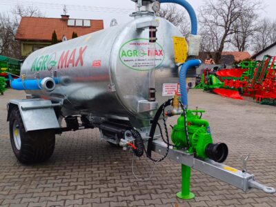 Wóz asenizacyjny beczkowóz 4000 1S AGROMAX od ręki AGROSTAL